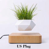Hot Sale Magnetic Levitating Air Bonsai Pot Rotation Planters Desk Decor