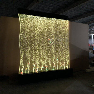 WATER WALL WITH LIGHTS AND REMOTE CONTROL LED SCREENS