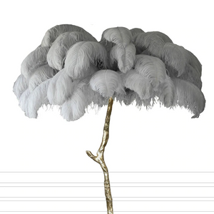 Palmera Luxury Feather Floor/Table Lamp