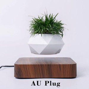Hot Sale Magnetic Levitating Air Bonsai Pot Rotation Planters Desk Decor