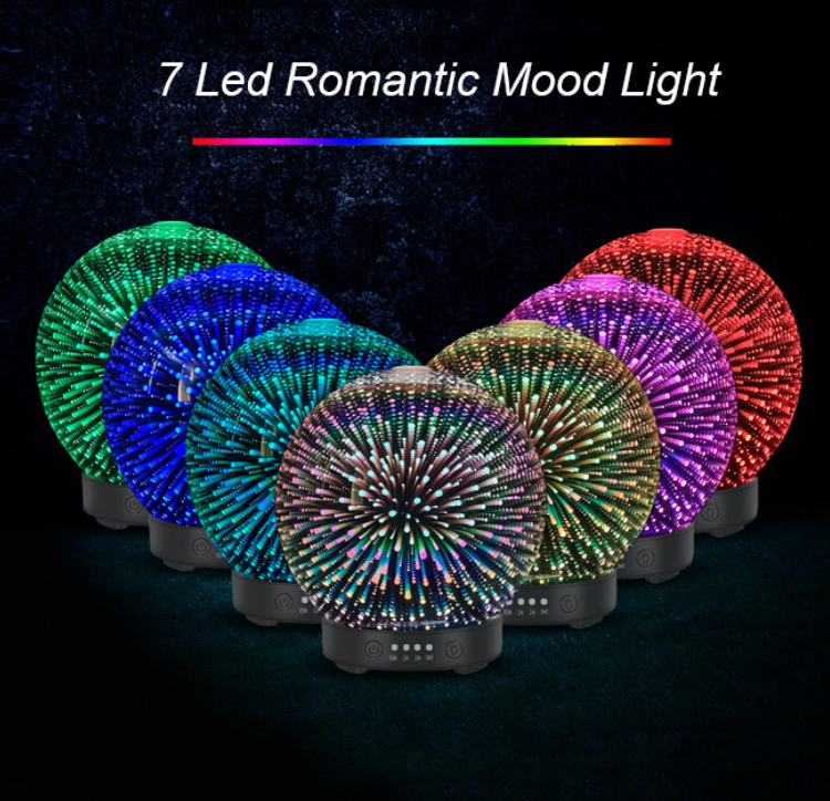 3D Glass Aromatherapy Diffuser