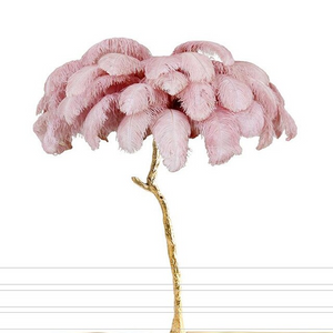 Palmera Luxury Feather Floor/Table Lamp