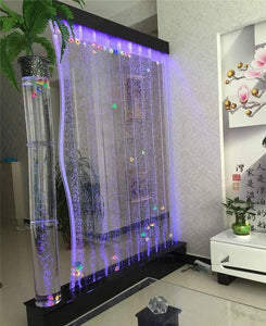 WATER WALL WITH LIGHTS AND REMOTE CONTROL LED SCREENS