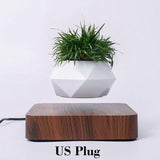 Hot Sale Magnetic Levitating Air Bonsai Pot Rotation Planters Desk Decor