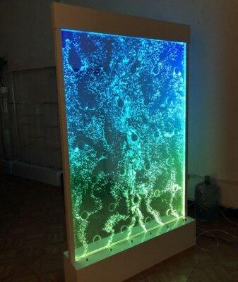 WATER WALL WITH LIGHTS AND REMOTE CONTROL LED SCREENS