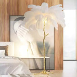 Palmera Luxury Feather Floor/Table Lamp