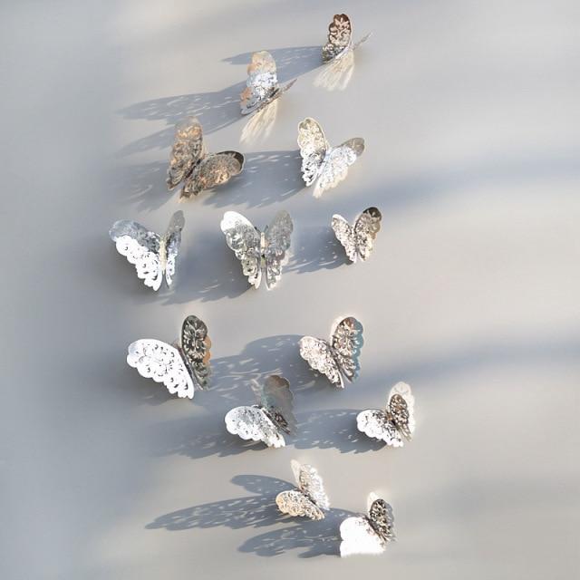 3D Butterfly Wall Stickers
