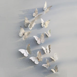 3D Butterfly Wall Stickers