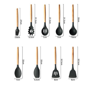 Silicone Utensils Set