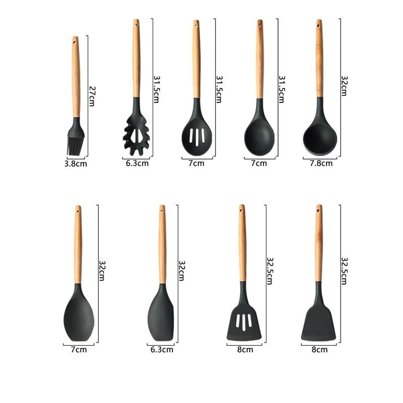 Silicone Utensils Set