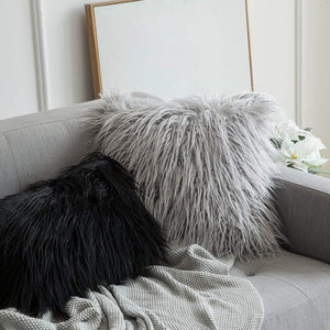 Faux Fur Pillow Cover