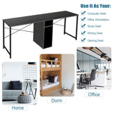 2 Person Workstation Office Desk w/ Storage
