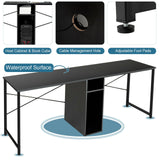2 Person Workstation Office Desk w/ Storage