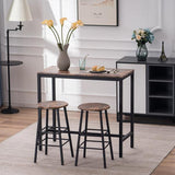 Industrial Style Bar Furniture Set
