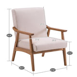 Solid Wood Lounge Chair