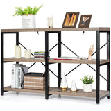 47" Industrial Metal Sofa Table