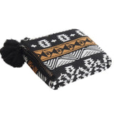 Bohemian Knitted Blanket