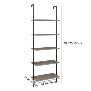 Industrial Ladder Bookcase