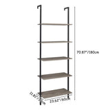Industrial Ladder Bookcase