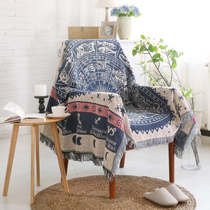 Boho Style Throw Blanket