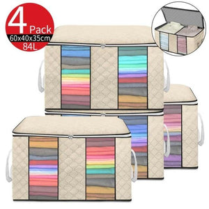 4pcs Stackable Storage Bins