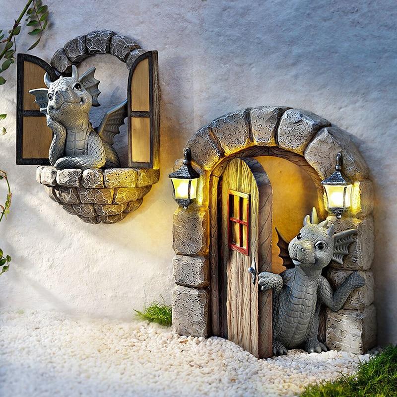 Courtyard Dragon Sculpture
