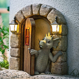 Courtyard Dragon Sculpture