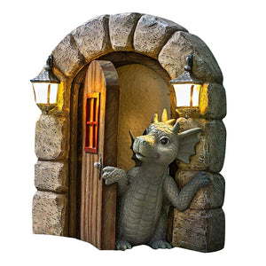 Courtyard Dragon Sculpture