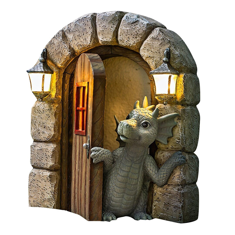 Courtyard Dragon Sculpture