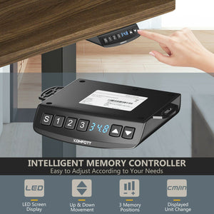 Electric Adjustable Stand-up Desk w/ Controller
