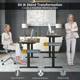 Electric Adjustable Stand-up Desk w/ Controller